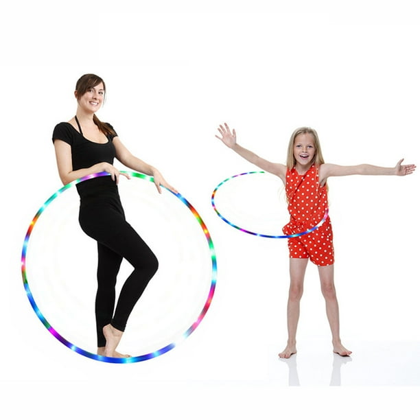 High Gloss Multicolour Hula Hoop Children Adult Fitness Gymnastic Hula Ring Game